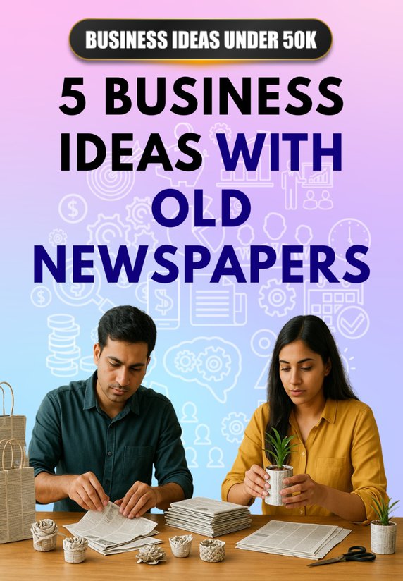5 Business Ideas With Old Newspapers