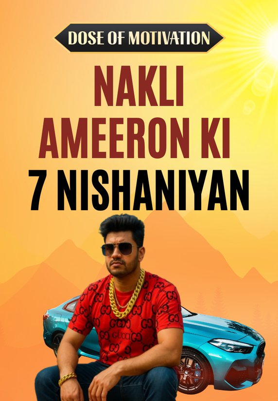 Nakli Ameeron Ki 7 Nishaniyan