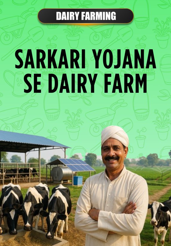 Sarkari Yojana Se Dairy Farm