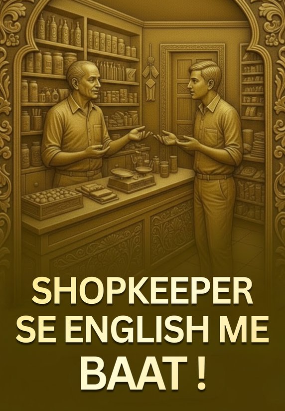 Shopkeeper Se English Me Baat !