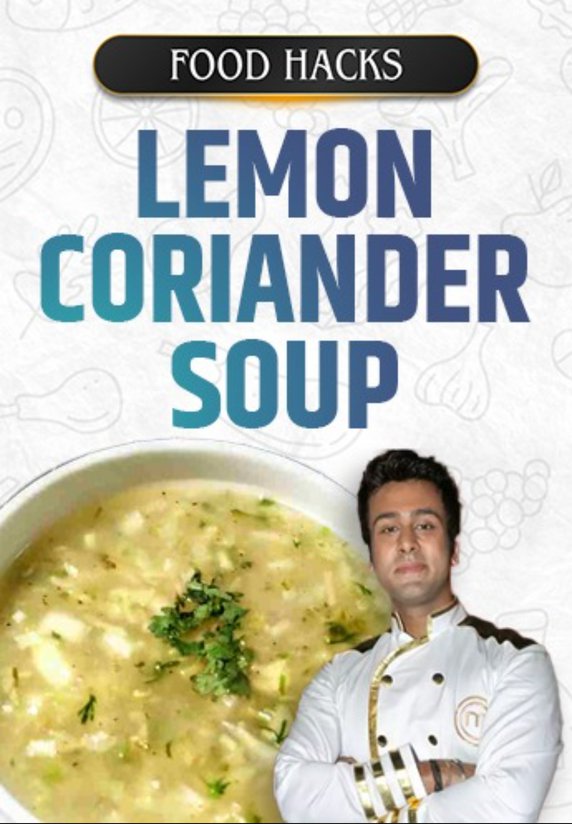 Lemon Coriander Soup