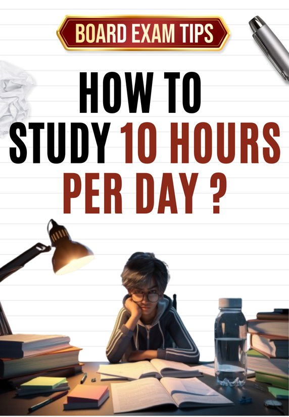How To Study 10 Hours Per Day ?