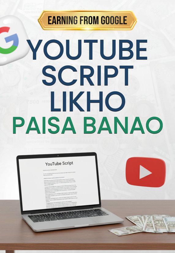 YouTube Script Likho, Paisa Banao