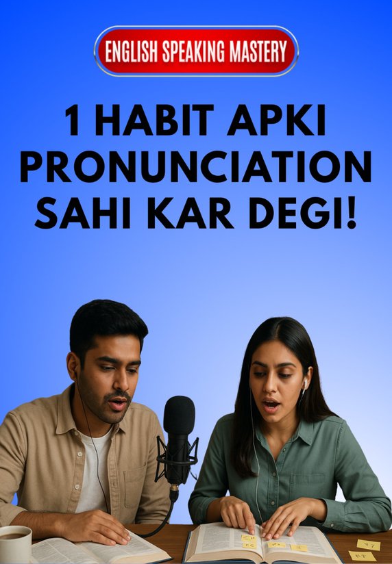 1 Habit Apki Pronunciation Sahi Kar Degi!
