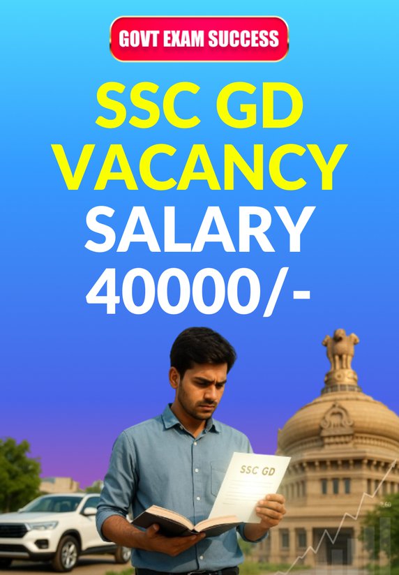 SSC GD Vacancy Salary 40000/-