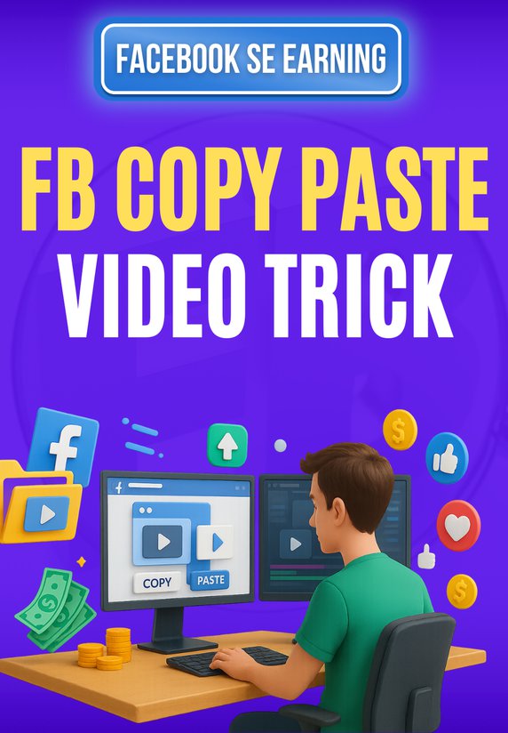 FB Copy Paste Video Trick