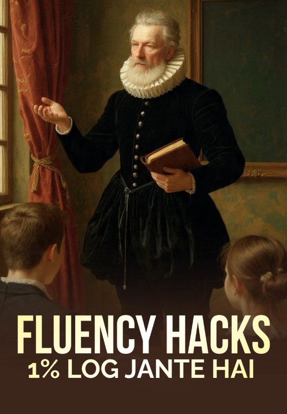 Fluency Hacks,1% Log Jante Hai
