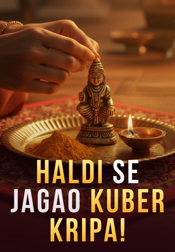 Haldi Se Jagao Kuber Kripa!