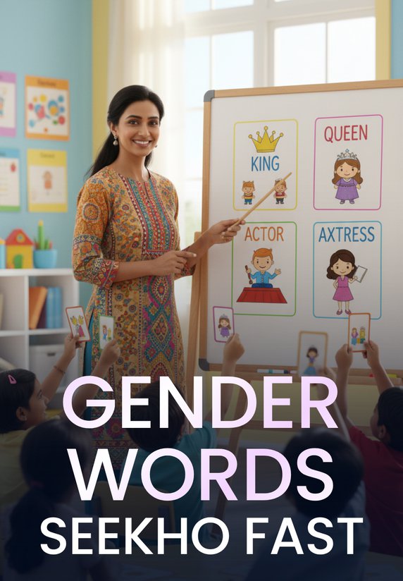 Gender Words Seekho Fast