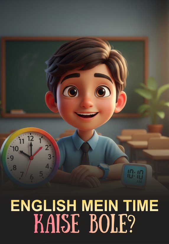 English Mein Time Kaise Bole?