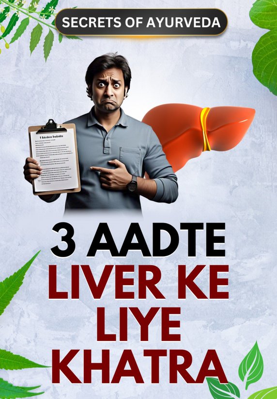 3 Aadte Liver Ke Liye Khatra