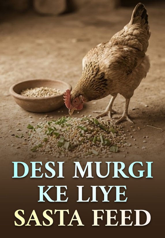 Desi Murgi Ke Liye Sasta Feed