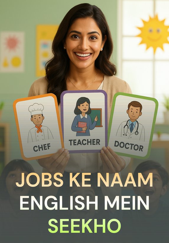 Jobs Ke Naam English Mein Seekho