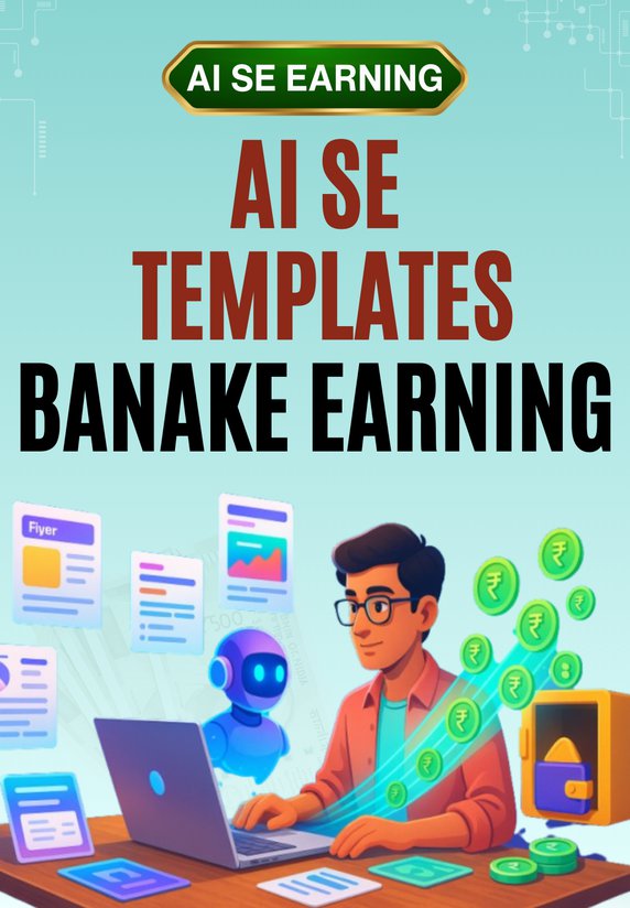 AI Se Templates Banake ₹300 Daily Kamao