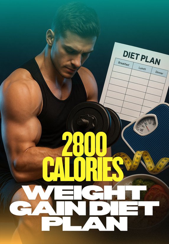 2800 Calories Weight Gain Diet Plan