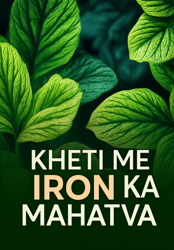 Kheti Me Iron Ka Mahatva?