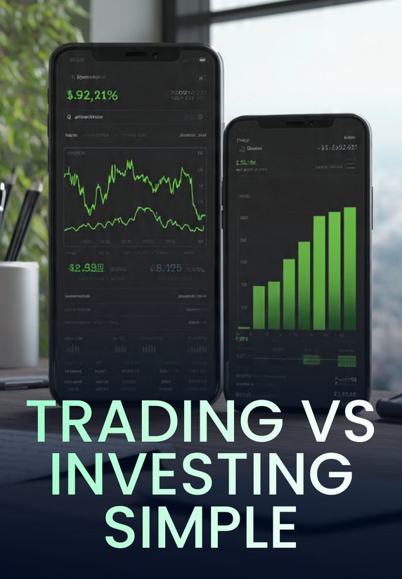 Trading Vs Investing Simple