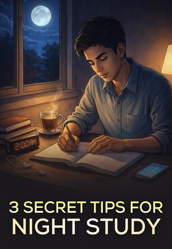 3 Secret Tips For Night Study