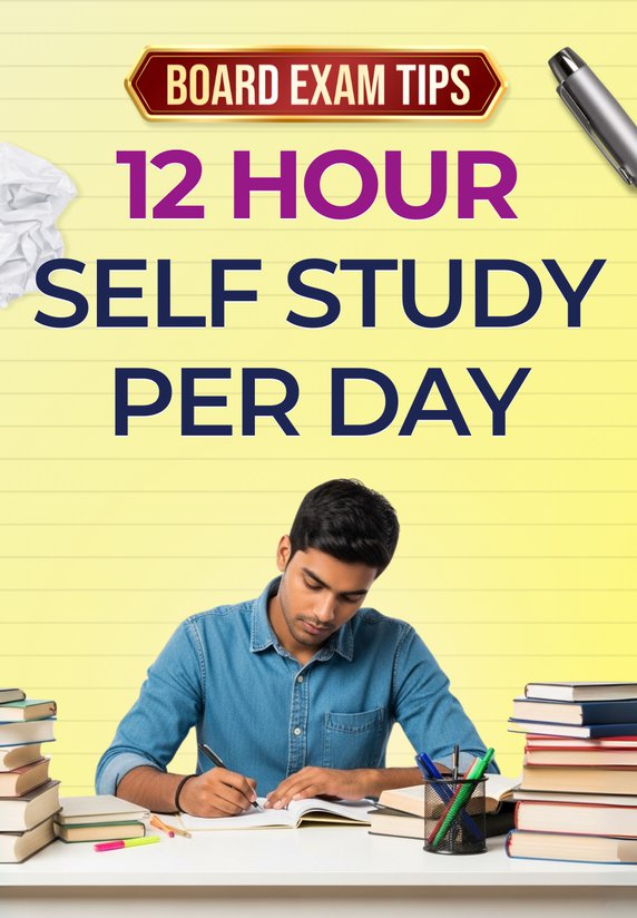 12 Hour Self Study Per Day