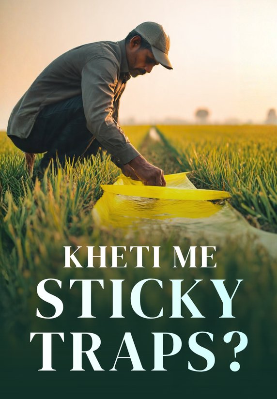 Kheti Me Sticky Traps?