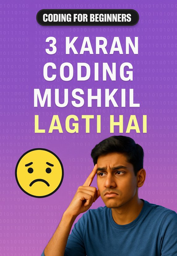 3 Karan Coding Mushkil Lagti Hai