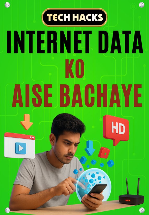 Internet Data Ko Aise Bachaye