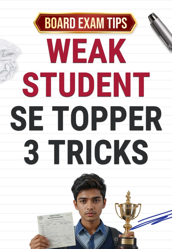 Weak Student Se Topper - 3 Tricks