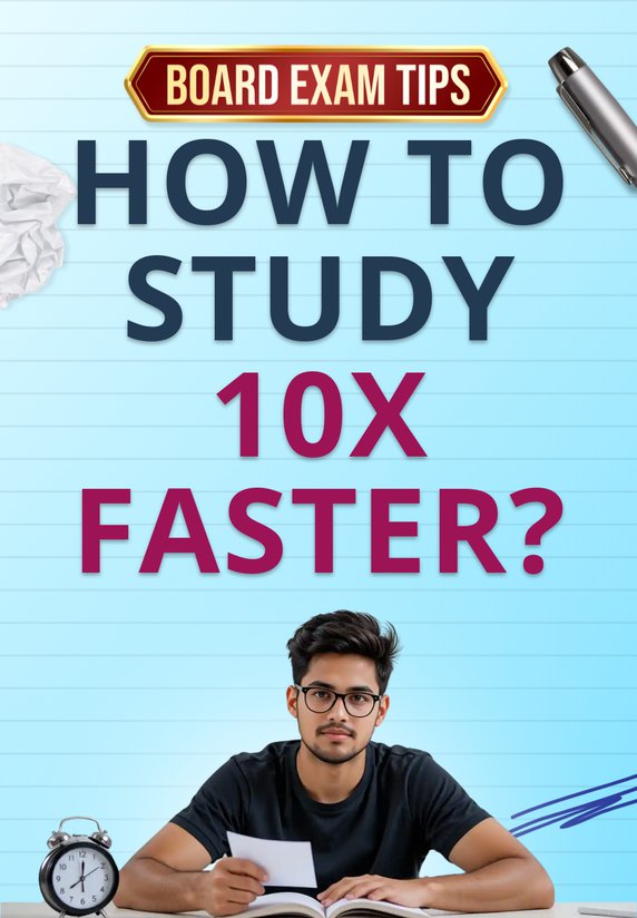 How To Study 10x Faster ?