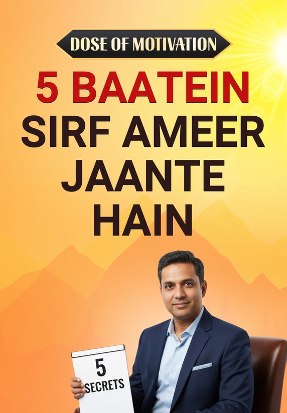 5 Baatein Sirf Ameer Jaante Hain