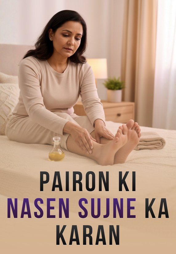Pairon Ki Nasen Sujne Ka Karan