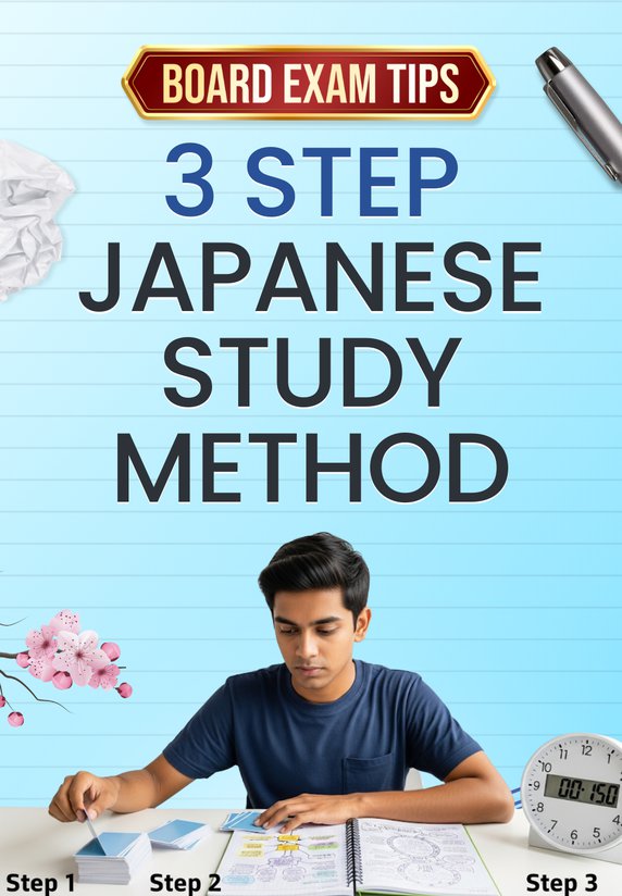 3 Step Japanese Study Method