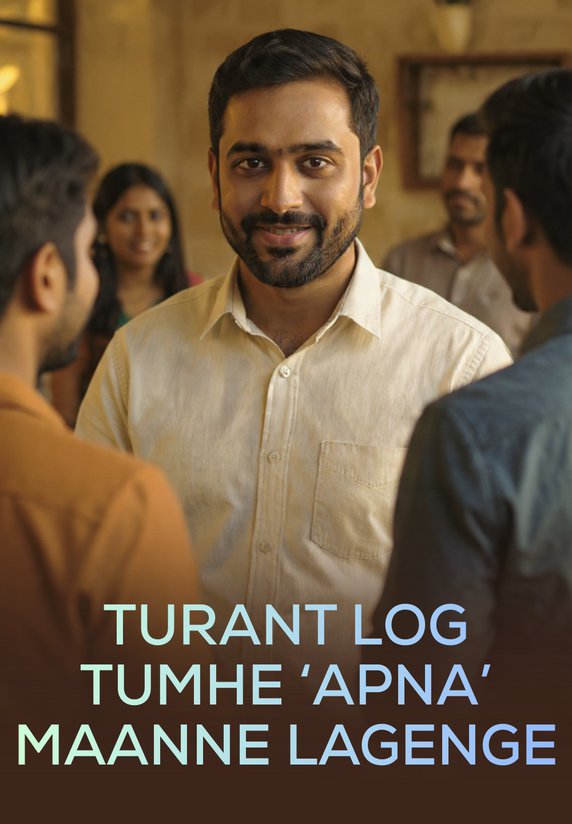 Turant Log Tumhe ‘APNA’ Maanne Lagenge