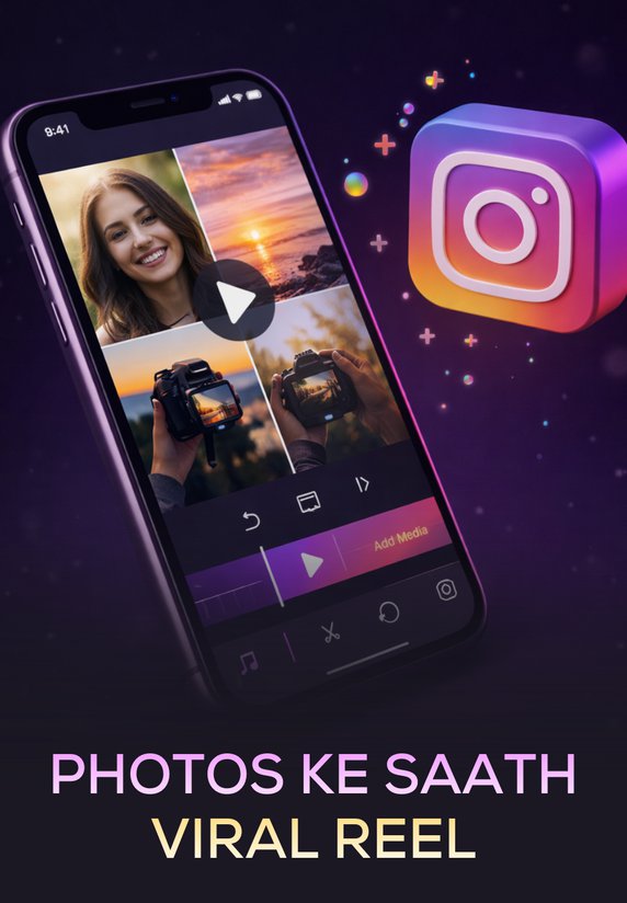 Photos Ke Saath Viral Reel