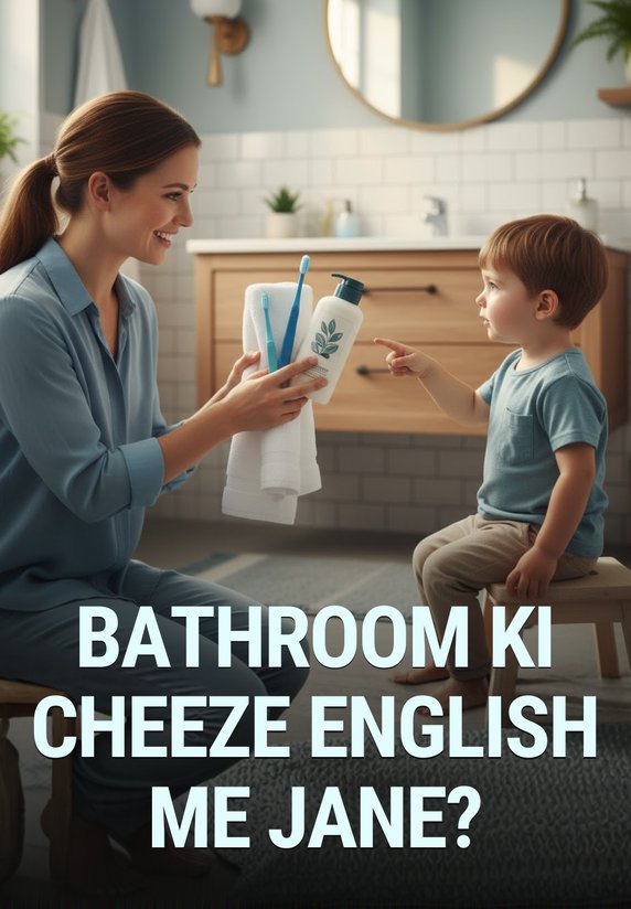 Bathroom Ki Cheeze English Me Jane?