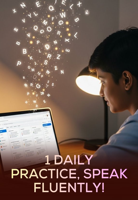 1 Daily Practice, Speak Fluently!