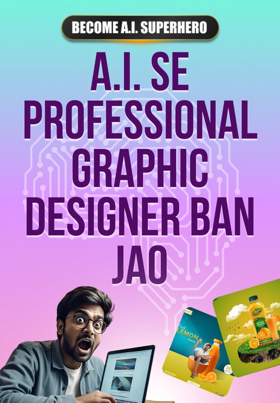 AI Se Professional Graphic Designer Ban Jao