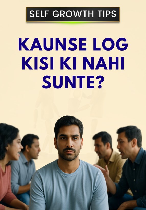 Kaunse Log Kisi Ki Nahi Sunte?