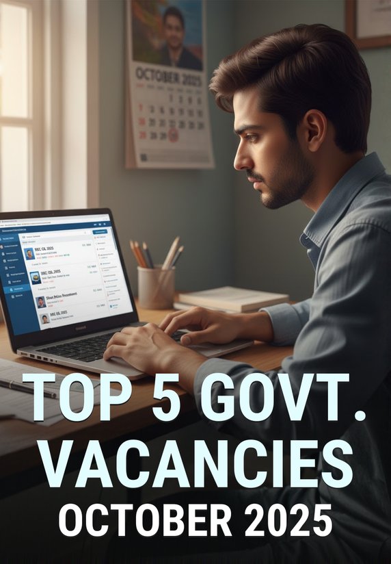 Top 5 Govt. Vacancies October 2025
