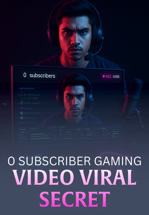 0 Subscriber Gaming Video Viral Secret