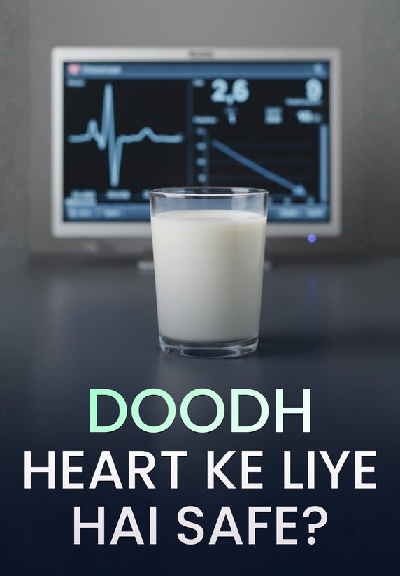 Doodh, Heart Ke Liye Hai Safe?
