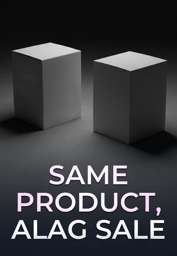 Same Product, Alag Sale
