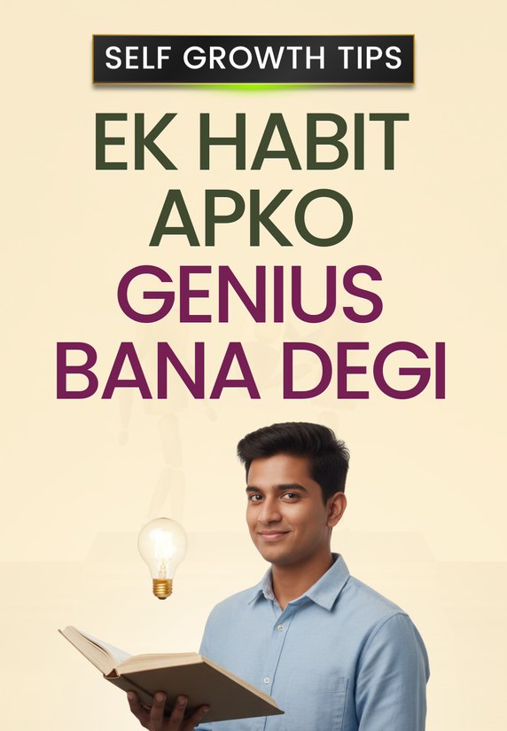 Ek Habit Apko Genius Bana Degi