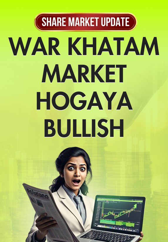 WAR Khatam ,Market Hogaya Bullish