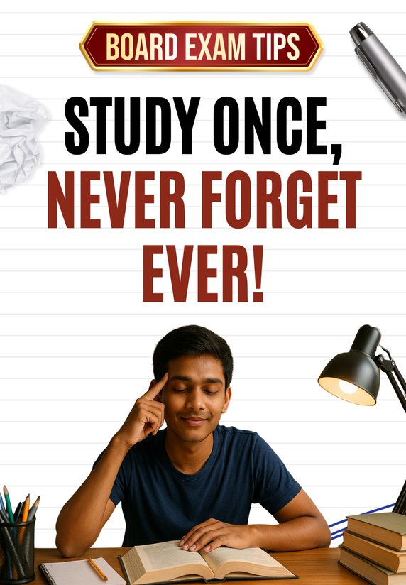 Study Once, Never Forget Ever!