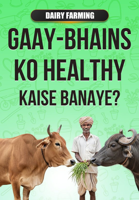 Gaay-Bhains Ko Healthy Kaise Banaye