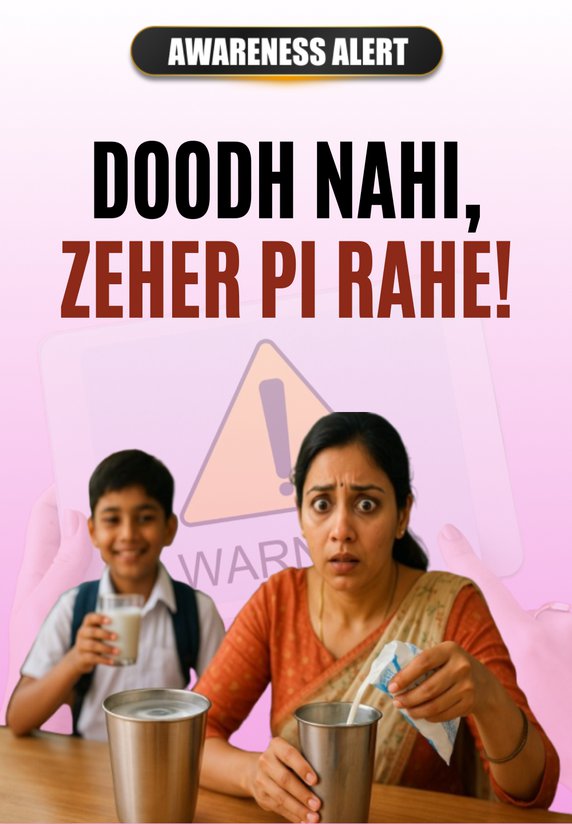 Doodh Nahi, Zeher Pi Rahe!