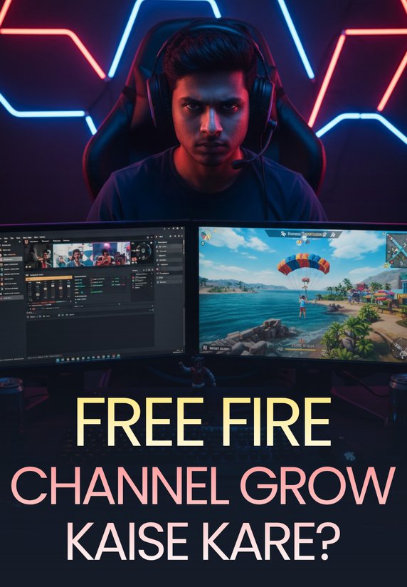 Free Fire Channel Grow Kaise Kare