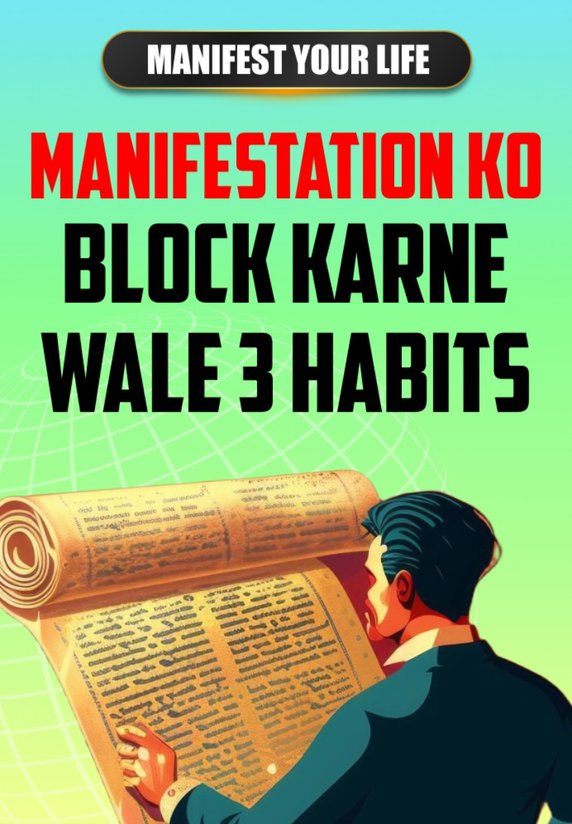 Manifestation Ko Block Karne Wale 3 Habits