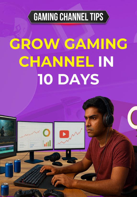Grow Gaming Channel In 10 Days