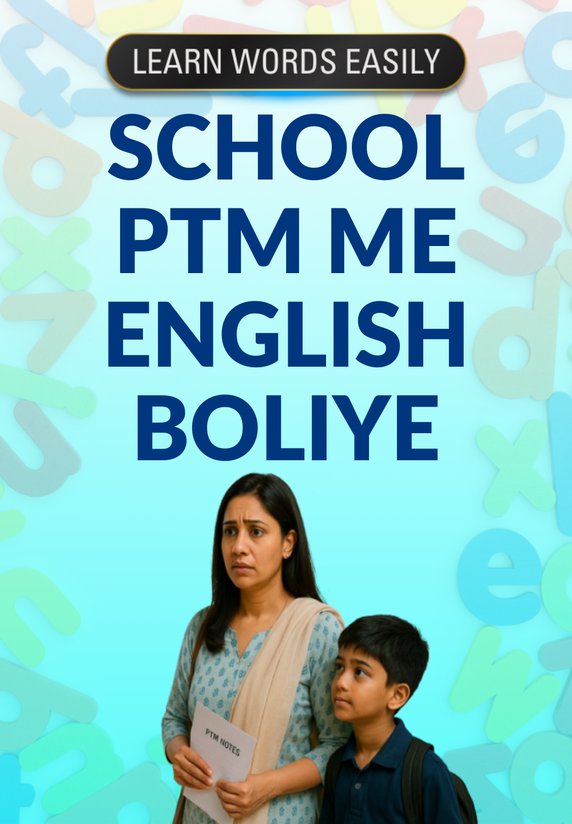 School PTM Me English Bolni Hai Abse!